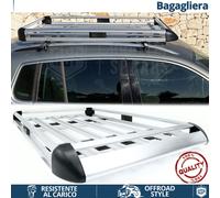 Cestello PORTAPACCHI Tetto per Dacia Dokker, Logan Bagagliera in ALLUMINIO