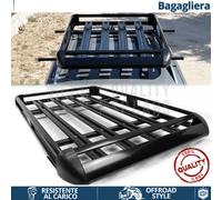 Cestello PORTAPACCHI Tetto per Grandis, Lancer 5, Space Star in ALLUMINIO Nero