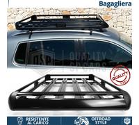 Cestello PORTAPACCHI Tetto per Hyundai Santa Fe 1, 2 Bagagliera ALLUMINIO Nero