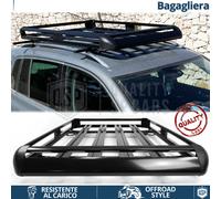 Cestello PORTAPACCHI Tetto per Vetture SAAB Castello Bagagliera ALLUMINIO Nero