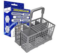 Cestello Portaposate Lavastoviglie con Codice Originale 00093046 per Bosch per Balay per Siemens per Siemens per Constructa per Neff 424189 426126 per Teka - Garanzia di 10 Anni - MONTERAL