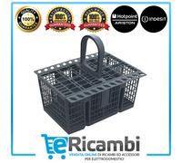 Cesto Portaposate L / s Ariston L 20,5 X P 16/12 X H 12/24 Grigio