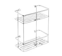 CESTELLO PORTASPUGNA PER DOCCIA A MURO BAGNO ACCIAIO INOX BOX DOCCIA MENSOLA