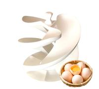 Cestello Portauova | Distributore Automatico Uova a Rotolamento,Portauova Stabile con Risparmio Spazio per Cucina Dispensa Campeggio Frigorifero - Per Cucina Frigo Colazione Dispensa Casa
