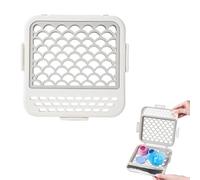 Cestello Posate Lavastoviglie, Cestello Lavastoviglie,Coperchio con Chiusura a Scatto,Contenitore Indipendente,Adatto per Piccoli Oggetti come Cucchiai,Forchette e Ciucci