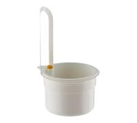 Cestello Scarico Lavello - Recipiente Risparmio Spazio Ritenzione Residui | Cestello Filtro Appendibile Antintasamento per Lavello Cucina Bagno Doccia