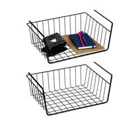 Cestello Sottomensola Organizer Sottoripiano Cesto da Appendere Cucina e Bagno