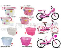 CESTI CESTINI per BICICLETTA Bambine Bimbe Bambini / In Metallo o Plastica