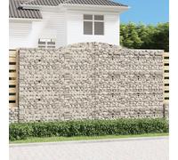 Cesti Gabbioni ad Arco 7 pz 400x50x220/240 cm Ferro Zincato