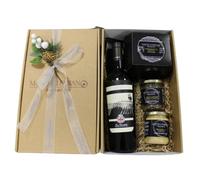 Cesti Natalizi a base di Tartufo - Idea Confezione Regalo ARES - Cesto Natalizio Gastronomico - Pacco Natale con Prodotti Tipici Artigianali - Truffle Gift Idea