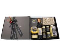 Cesti Natalizi a base di Tartufo - Idea Confezione Regalo ERMAFRODITO - Cesto Natalizio Gastronomico - Pacco Natale con Prodotti Tipici Artigianali - Truffle Gift Idea