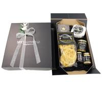 Cesti Natalizi a base di Tartufo - Idea Confezione Regalo PLUTO - Cesto Natalizio Gastronomico - Pacco Natale con Prodotti Tipici Artigianali - Truffle Gift Idea