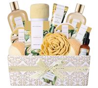 Cesti regalo spa per donne Spa Luxetique Regali spa per donne Regali di compleanno per donne Set regalo da bagno alla vaniglia da 12 pezzi Regali