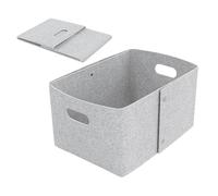 Cestini da Deposito per Organizzare - Scatola Organizzatrice Feltro Risparmio Spazio - Contenitore Per La Conservazione Dei Giocattoli Per Bambini | Per Giocattoli Per Cani Spuntini Telecomando Libri