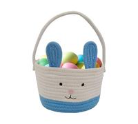 Cestini di Pasqua Artigianato, Cestino Stuffers Uovo di Pasqua, Cestino Pasquale per Bambini con Manico, Cesto Pasquale Caccia alle Uova di Pasqua per Il Riempimento di Caramelle All'Uovo di Pasqua