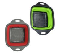 Cestini di scarico pieghevoli per frutta e verdura, 2 pezzi, per la casa