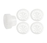 Cestini in rete di plastica per la crescita delle piante acquatiche per la coltivazione senza suolo di verdure a foglia (10 pezzi)