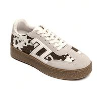 Cestini lifestyle femme - stile rétro en daim et toilet, semelle compensée confort I cestini pour femme combinano lo stile parfaiter vintage e il confort moderno. Concepito in daim et toile respirante