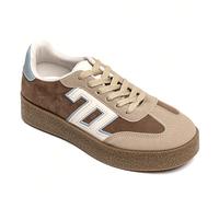 Cestini lifestyle femme - stile rétro en daim et toilet, semelle compensée confort I cestini pour femme combinano lo stile parfaiter vintage e il confort moderno. Concepito in daim et toile respirante