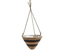 Cestini pensili che fondono la natura con le tendenze moderne della decorazione della casa senza sforzo (nero)