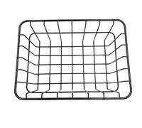 Cestini per congelatore, contenitore verticale in metallo, in filo cromato, design con manico facile da impugnare, scaffale per frigorifero per organizzare prodotti, verdure e bevande sfuse