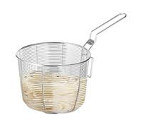 Cestini Per Friggere, Cestini Di Scarico In Acciaio Inossidabile, Cestini Di Scarico Per Friggere, Cestino Multifunzionale Per Friggere Con Manico, Cestini Di Friggere In Rete Rotonda Per Patatine