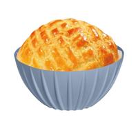 Cestini per lievitazione del pane in silicone, Cestello da forno a lievitazione del pane, Cestini rotondi in silicone, Ciotole per lievitazione pane da 5 pollici per pane a lievitazione naturale