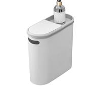 Cestini Per Rifiuti | Cestino 10L Con Coperchio A Pressione,Secchio della Spazzatura con Coperchio a Pressione per Camera da Letto Ufficio Bagno Cucina Appartamento Casa Interno