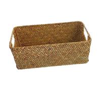 Cestini portaoggetti in Rattan, 2 Pezzi cestini per Pasticceria in Rattan Vintage per bancone da Cucina e Cesto della Biancheria Cestini Decorativi in Vimini per Giocattoli per Bam