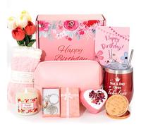 Cestini regalo di compleanno per le donne cesto regalo unico di buon compleanno per mamma la migliore amica sorella moglie fidanzata collega scatola idee di cura personale di lusso
