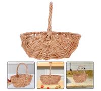 Cestini Vimini Cestino Da Picnic Paniere Del Mercato Degli Agricoltori