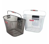 Cestino anteriore a maglia fine senza adattatore Klickfix 16L Noir