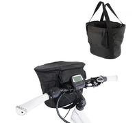 Cestino ANTERIORE BICI in acciaio con attacco a clip per E-bike 36 x 24 x 28 cm