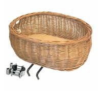 Basil Pluto Dog Bicycle Basket Cestino per bicicletta Nature