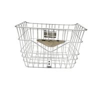 Cestino anteriore per bici, durevole, struttura stabile, grande capacità,