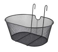 Cestino anteriore per bicicletta ovale resistente metallo per la spesa e gli