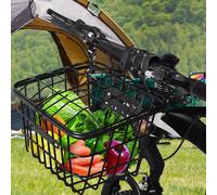 Cestino Anteriore per Mountain Bike per Bambini con Coperchio per Ragazzi E