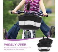 Cestino anteriore piccolo per scooter per bici da bambino, 2 pezzi, per bambini