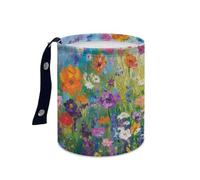 Cestino Auto Limone Verde Arancione Cestino Per Auto Pieghevole Accessori Secchio Spazzatura Multifunzionale Portatile Cestini Spazzatura Universale per Casa Ufficio e Cucina 15x18.5cm/2 Pcs
