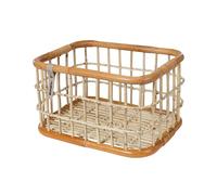 Cestino Basil green life rattan 18L Marron
