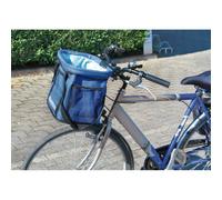 CESTINO ANTERIORE IN TESSUTO PER BICI BICICLETTA MANUBRIO CITY BIKE CESTA SPESA