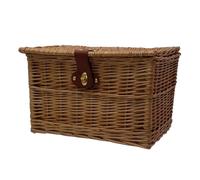 Cestino anteriore/posteriore MVTEK QUADRATO 42x31x25cm vimini marrone