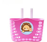 Cestino Bici per bambino Plastica 22x14cm con Ganci Cestino Bici | Plastica PP robusta, agli urti, ganci facili, per bici bimbi, monopattini