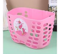 Cestino Bicicletta Unicorno Cesta Porta Oggetti Accessori Per Bambini Rosa