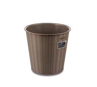 Cestino Carta Elegance Cm 28 Tortora Marrone Stefanplast