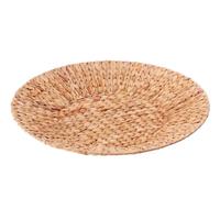 Cestino Centrotavola giacinto d'acqua anima metallo 60 h7,5 cm tondo gigante