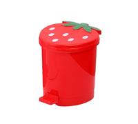 Cestino - Cestino Per Cucina | Cestiinos Per Rifiuti Alimentari | Cartoon Mini Strawberry Garbage Lattine | Container Per Immondizia Pop -up Con Coperchio | Ripassare L'organizzatore Di Carta Per Cas