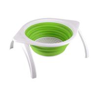 Cestino Colino Lavello - Filone Lavello Da Cucina | Filtro Filtro Acqua | Cestino Di Prevenzione Zoccoli | Cestino Lavello In Silicone | Accessori Da Cucina Pieghevoli Con Supporto,