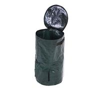 Cestino compost Outdoor Giardino Cestino per il cespuglio Schermo traspirante Finestra addensato PE Giardino riutilizzabile Squadra per scarpe per la casa per casa (45 * 80 cm)