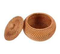 Cestino Con Coperchio Porta Bouquet Artistici Oggetti Cestini Portaoggetti